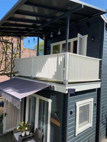 Tinyhouse Woody At The Water Leilighet Zaandam Eksteriør bilde
